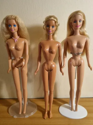 3 Barbie anni '90
