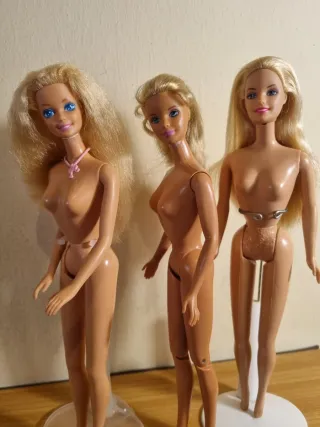3 Barbie anni '90