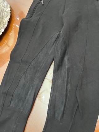 Lote Leggins elásticos camel y negro ZARA talla S.