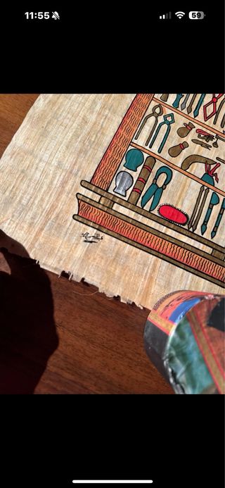 Papiro Egiziano Autentico