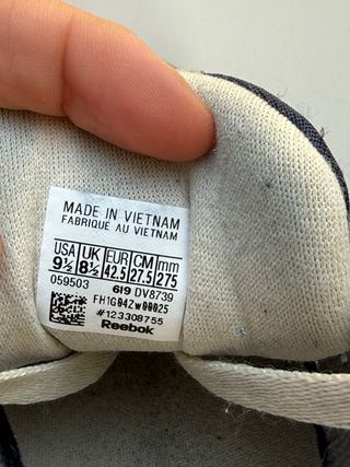 Reebok Classic Beige/Azul Talla 42’5