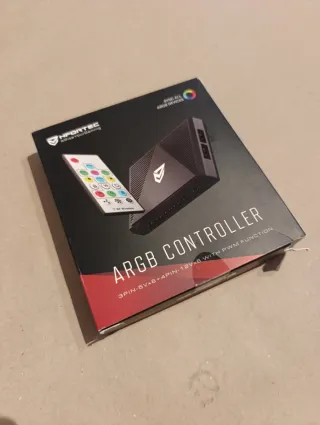 Controladora ARGB para PC HPORTEC con mando
