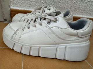Zapatillas Zara Talla 40 Blancas