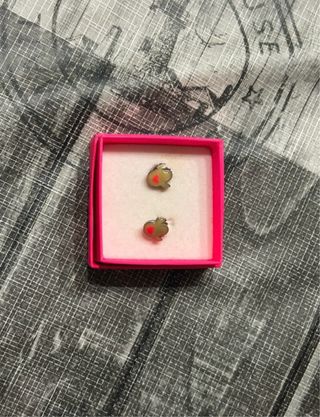 Pendientes plata niña