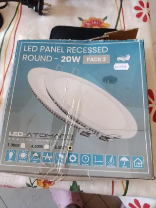 Panel LED Circular 20W