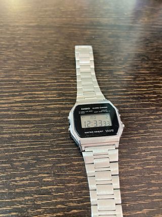 Reloj Casio Digital Plata