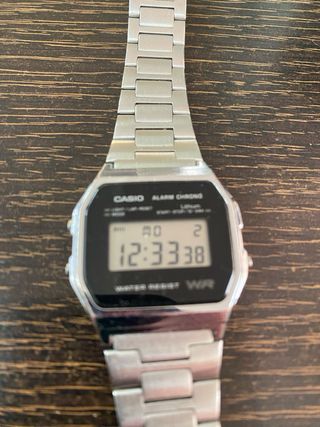 Reloj Casio Digital Plata