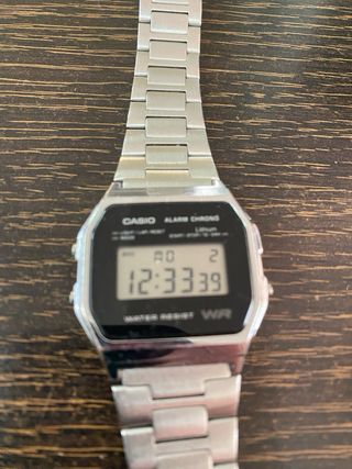 Reloj Casio Digital Plata