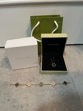 Conjunto Van Cleef & Arpels: Collar y Pulsera