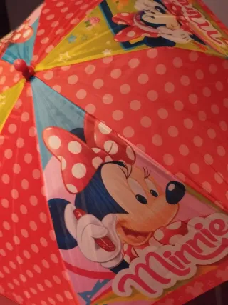 Paraguas niña Minnie Mouse Disney