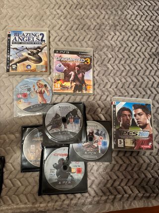 Lotto Giochi PS3: Uncharted 3, PES 2008, Crysis