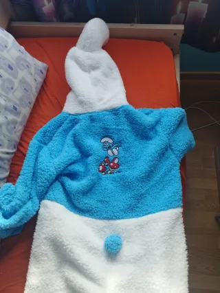 Pijama de los pitufos tipo mono