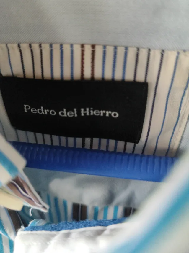 Camisa Pedro del Hierro Rayas Talla L