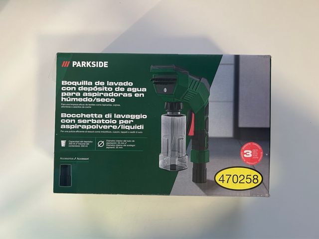 Boquilla Lavado Agua Parkside Húmedo/Seco