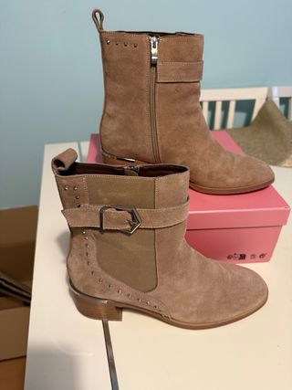 Botines Alma en Pena Talla 40 Beige