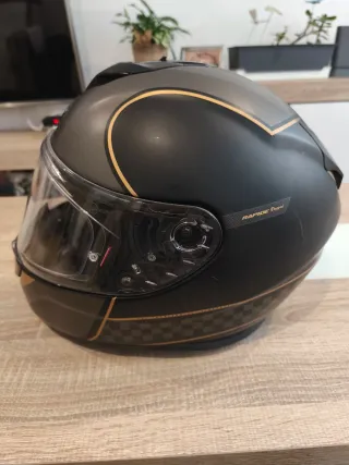 Casco MT Rapide Revival Negro Mate Talla M