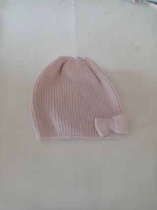 Conjunto Gorro y Manoplas Niña talla 4-8