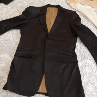 Traje Americana, Camisa, Chaleco y Corbata