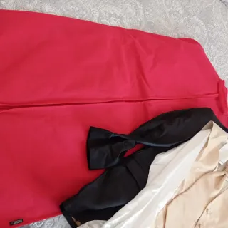 Traje Americana, Camisa, Chaleco y Corbata