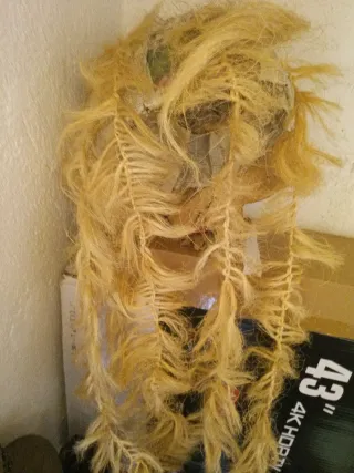 Maschera etnica africana in legno