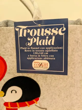 Trousse Plaid Zambaiti - Pinguini Innamorati