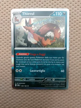 Carta Pokémon Thievul Fase 1