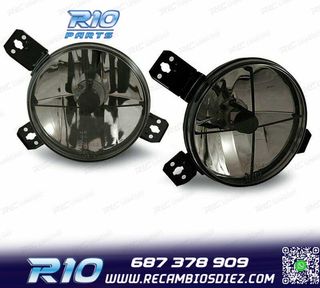 FAROS PARA VOLKSWAGEN VW GOLF MK1 + MK2 83-91 CRUZ AHUMADO F
