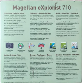 GPS Magellan Explorist 710
