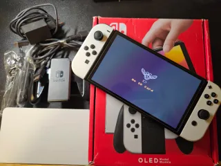 Nintendo Switch OLED Bianca PERFETTA