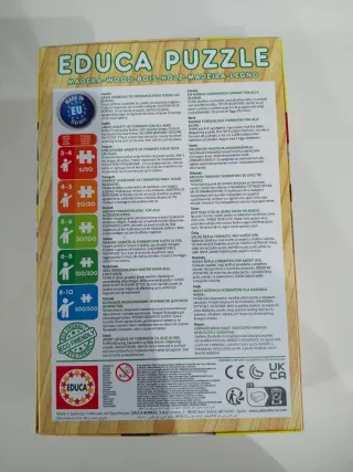 2 Puzzles Madera Disney Educa