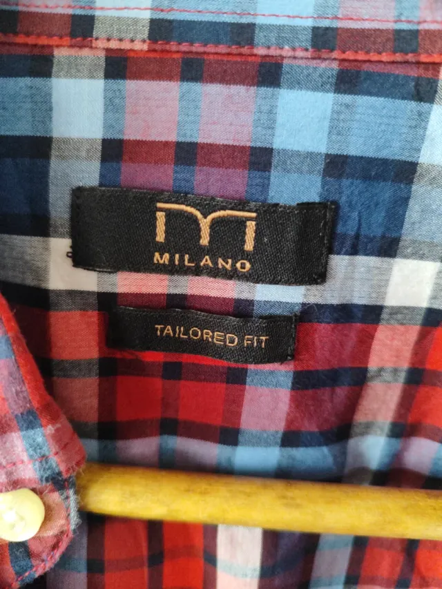 Camisa Milano cuadros M