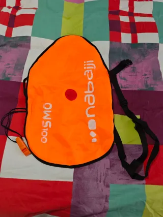 Boya de buceo natación Nabaiji naranja