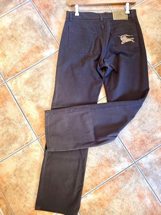 Pantalones Burberry Vintage Marrones