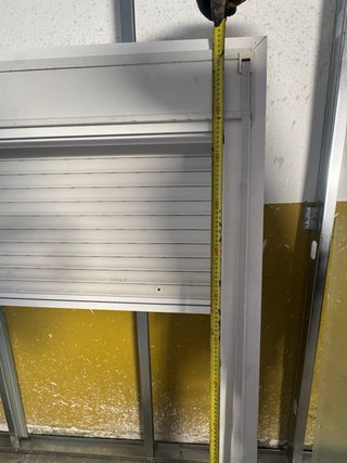 Ventana aluminio blanco