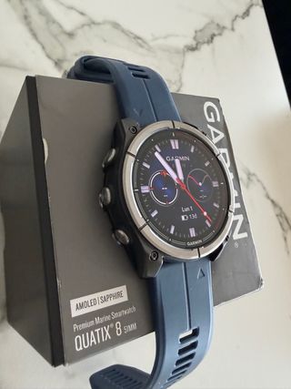 Garmin Quatix 8 51mm AMOLED Esfera Azul