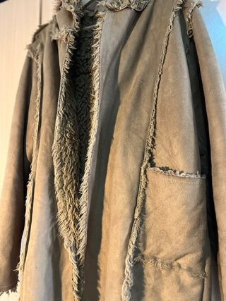 Abrigo borreguito ante Made in Italy