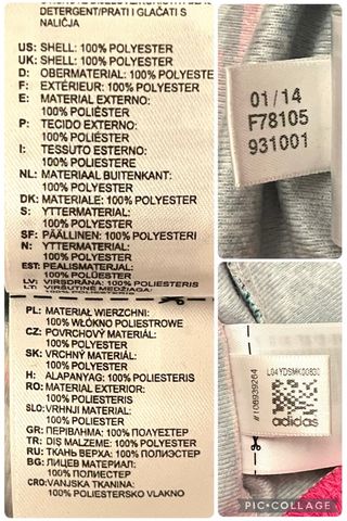 Giacca Adidas x FarmRio Borboflor tg.IT 44 F40 D38