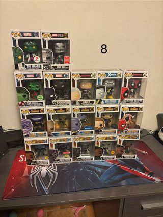 Funko Pop Marvel 8/31