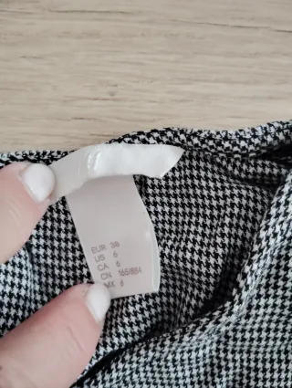 Blusa H&M Vichy Talla M