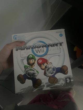Mario Kart Wii con Volante Nintendo
