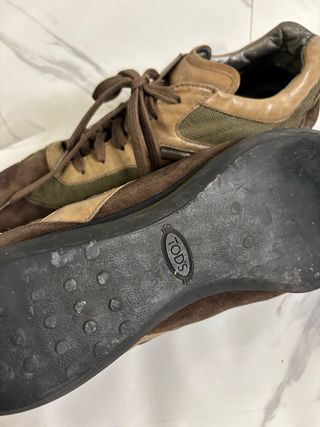 Tod's Scarpe Uomo Marrone/Verde