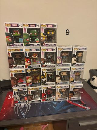 Funko Pop Marvel 9/31