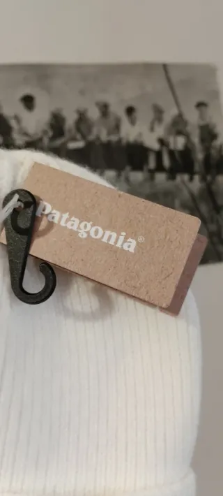 Oferta Gorro Patagonia Blanco Lana