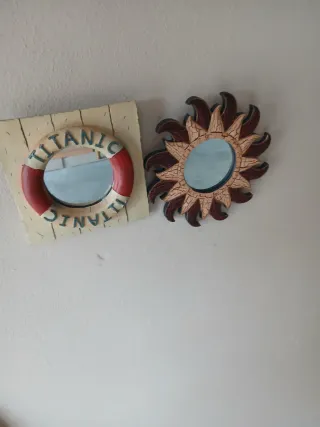 Set piccoli specchi decorativi