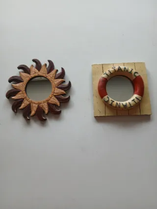 Set piccoli specchi decorativi