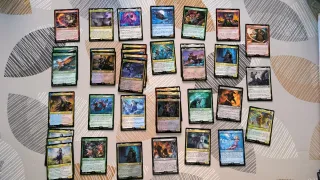 Comandantes + lote 230 cartas FF