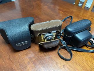 Antiche fotocamere fotografiche