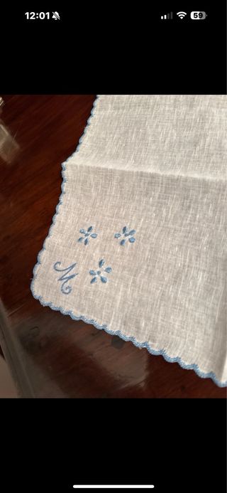 Tovaglietta con busta porta tovaglietta