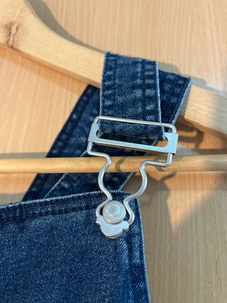 Pichi vaquero denim azul – Corte recto