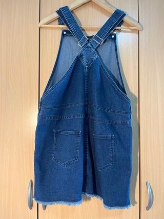 Pichi vaquero denim azul – Corte recto